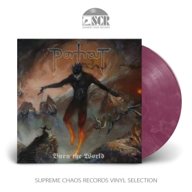 PORTRAIT · Burn The World | VIOLET/RED LP (Heavy Metal Vinyl)