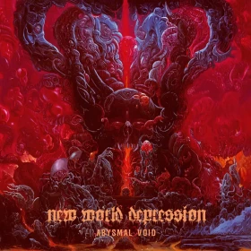NEW WORLD DEPRESSION · Abysmal Void | ORANGE/BLACK LP (Death Metal Vinyl) · Bild 1