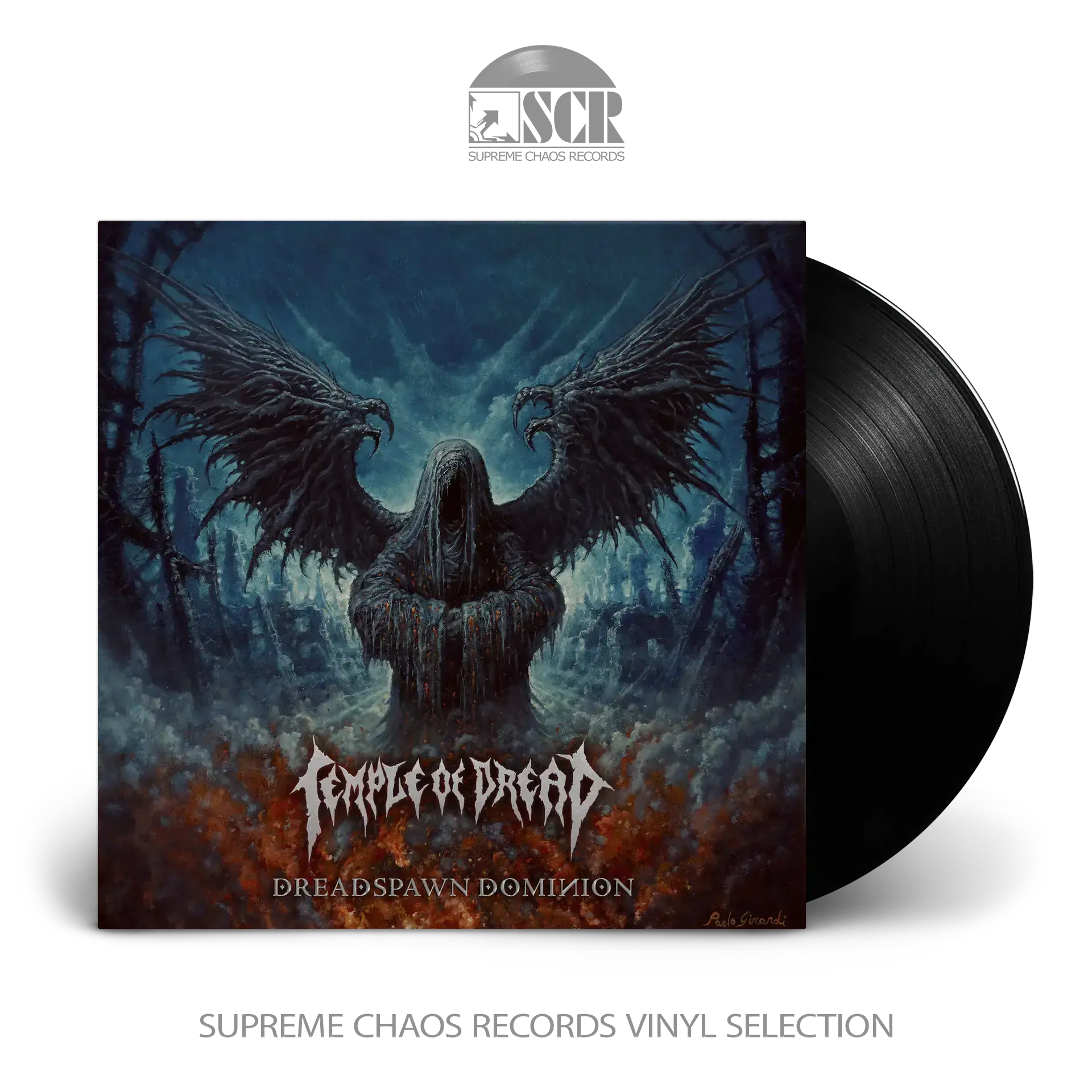 TEMPLE OF DREAD · Dreadspawn Dominion | BLACK LP (Death Metal Vinyl)