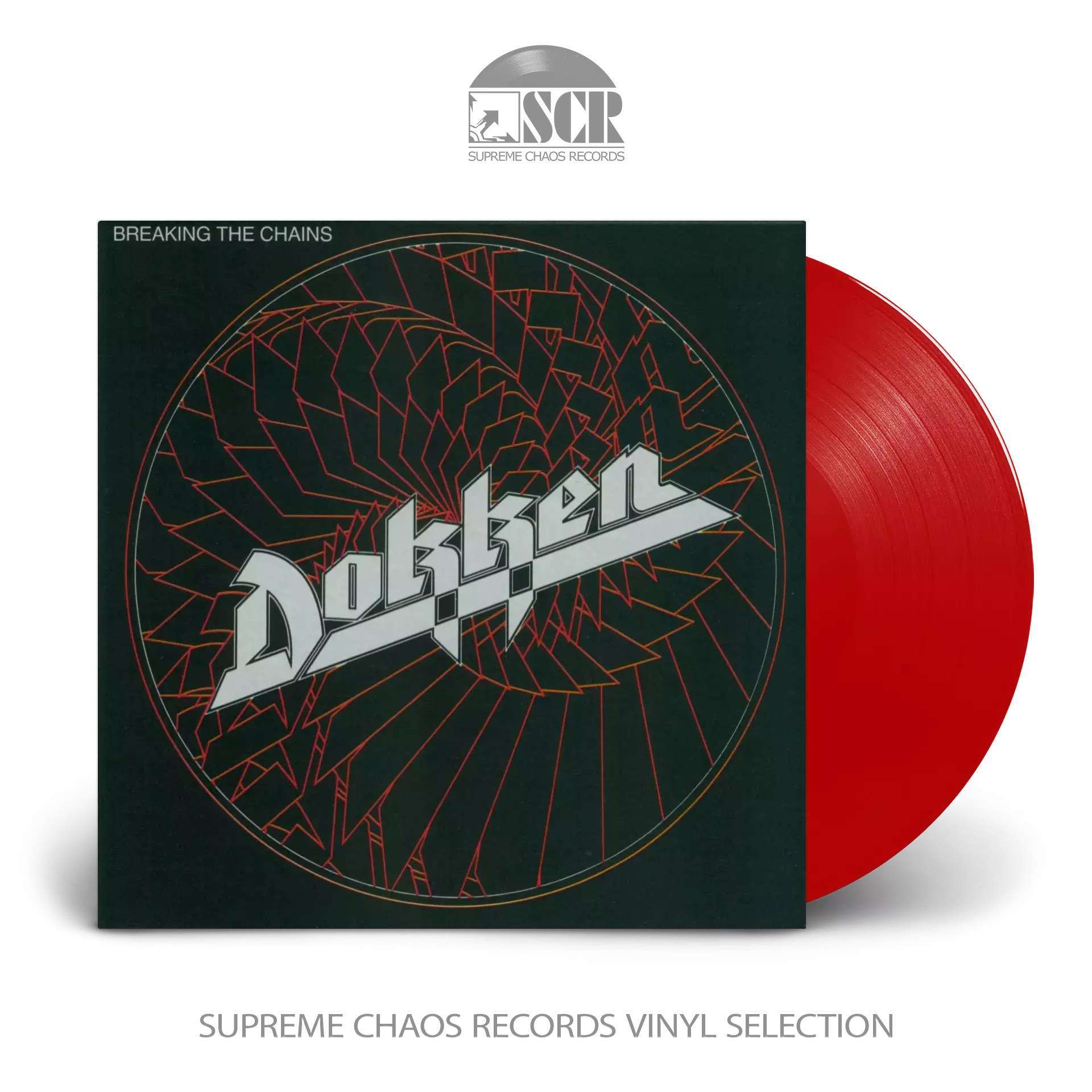 DOKKEN · Breaking The Chains | TRANSLUCENT RED LP (Hard Rock Vinyl)