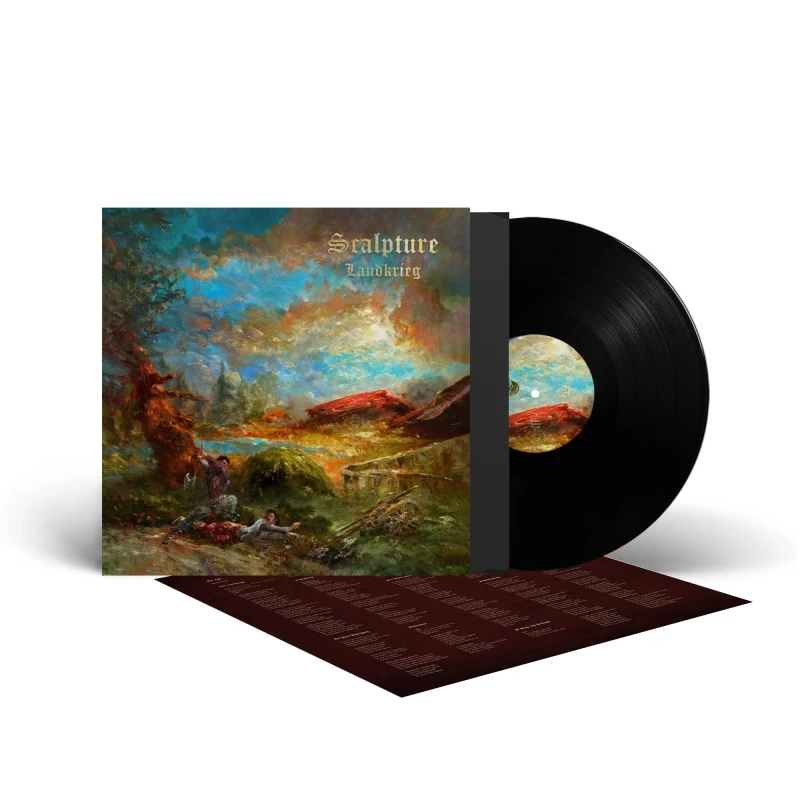 SCALPTURE · Landkrieg | BLACK LP (Death Metal Vinyl)