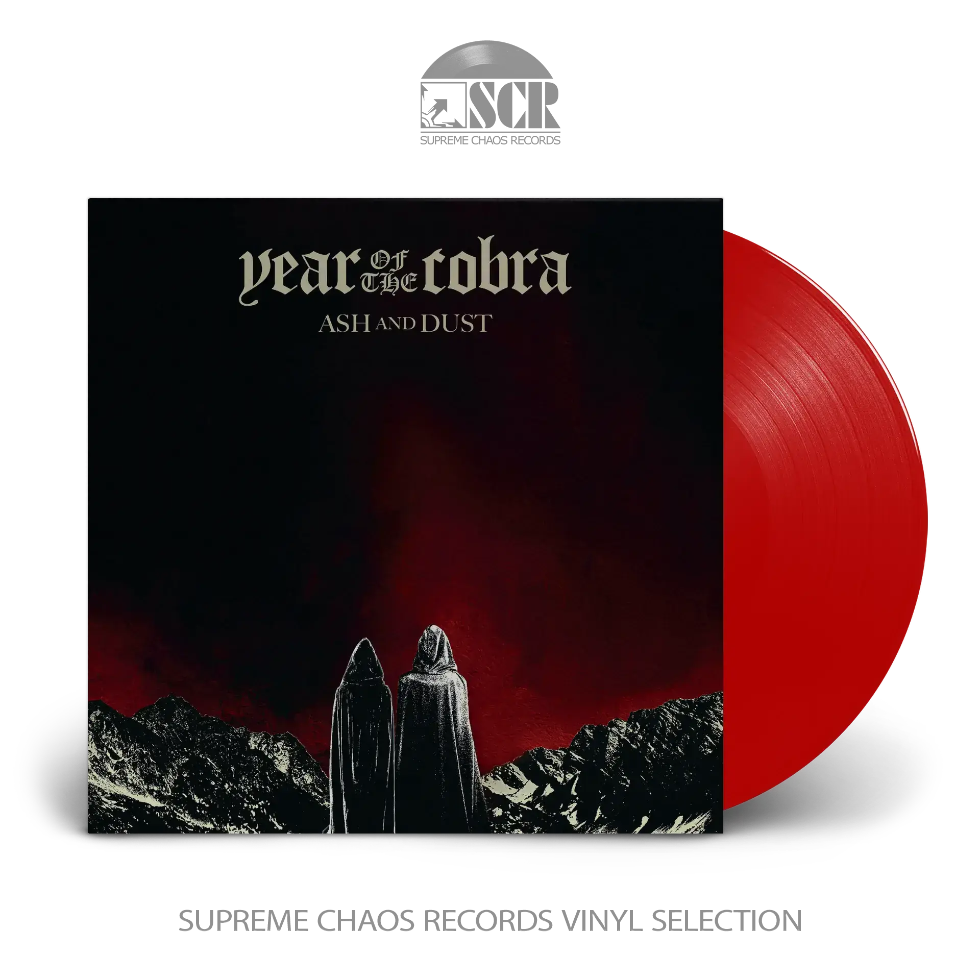 YEAR OF THE COBRA · Ash And Dust (B-Stock) | RED LP (Doom Metal Vinyl)