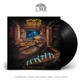 HOSTILIA · The Curse of Khamun | BLACK LP (Thrash Metal Vinyl)