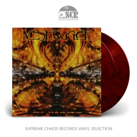 MESHUGGAH · Nothing | RED OPAQUE/BLACK MARBLED 2LP (Progressive Metal Vinyl)
