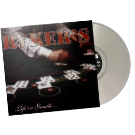 RYKER'S · Life's A Gamble | ULTRA CLEAR GLOW IN THE DARK VINYL (Hardcore Vinyl)