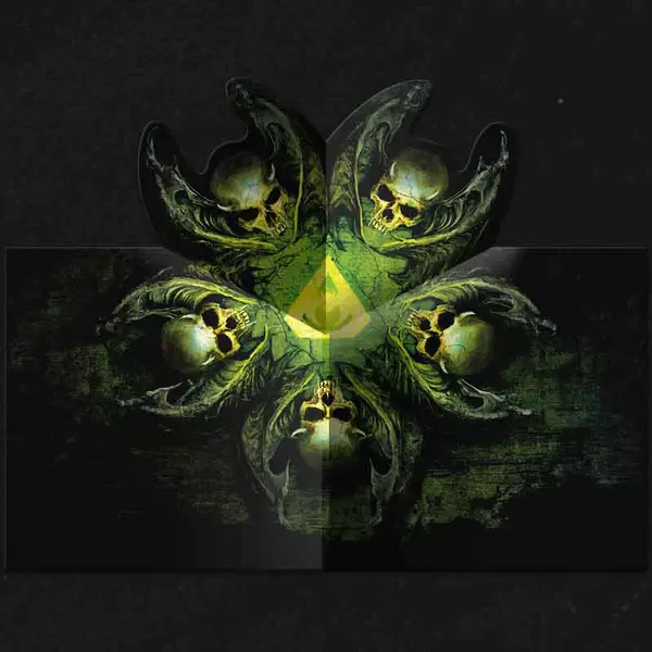 OVERKILL · The Wings Of War | CLEAR GREEN LP (Thrash Metal Vinyl) · Bild 2