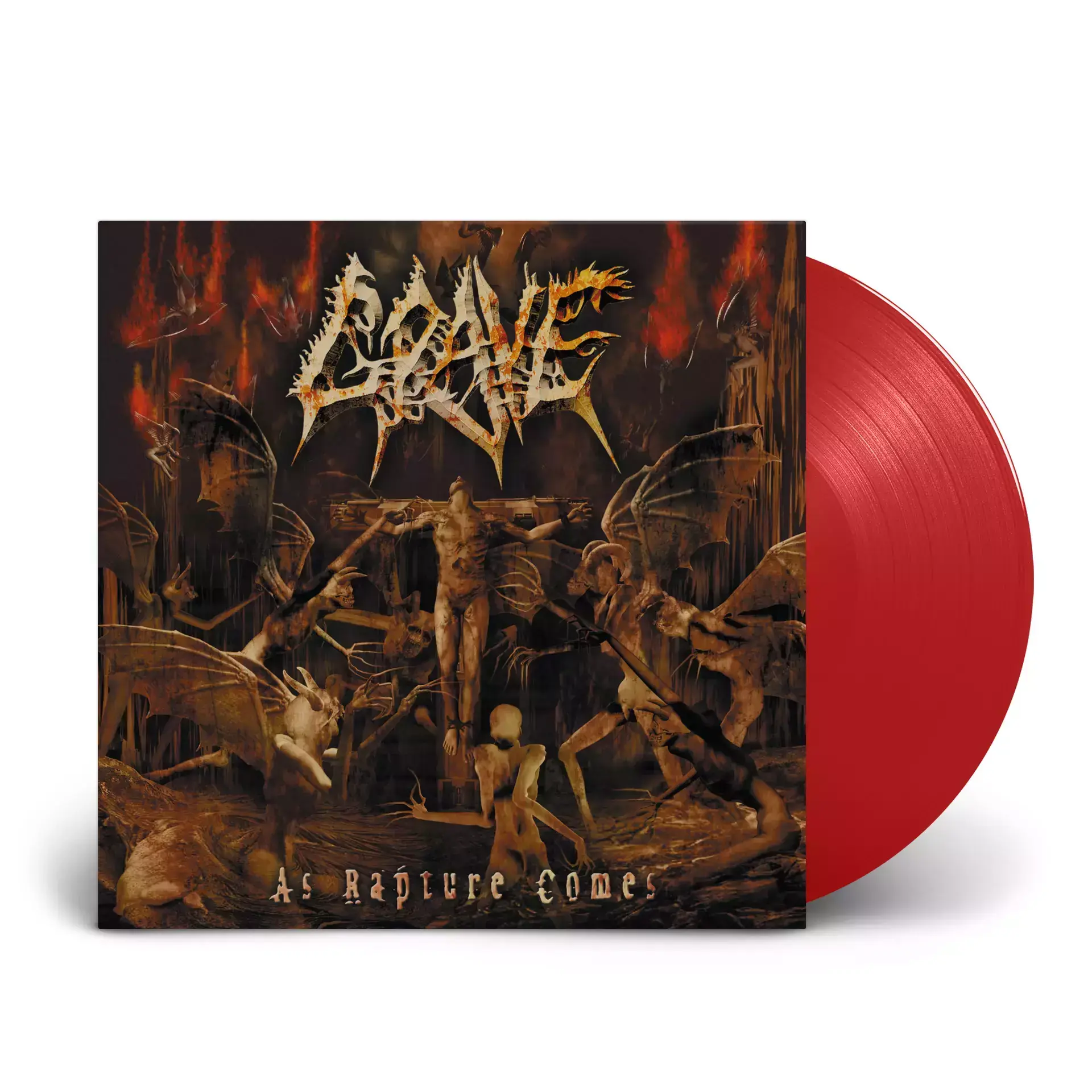 GRAVE - As Rapture Comes · RSD RED LP GRAVE - As Rapture Comes · RSD RED LP (Death Metal Vinyl)
