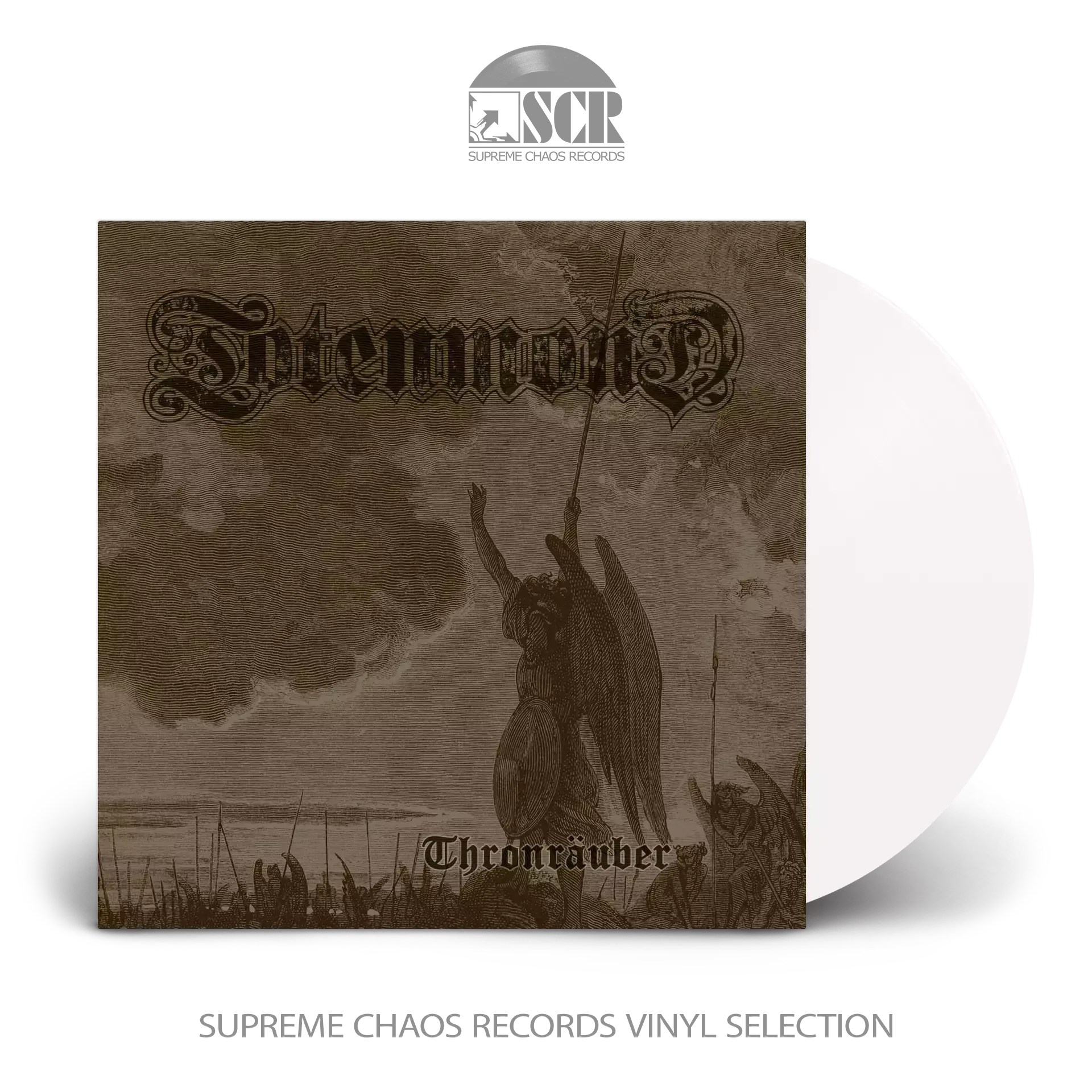 TOTENMOND - Thronräuber · WHITE LP (Death Metal Vinyl)