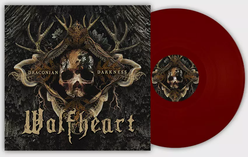 WOLFHEART · Draconian Darkness | OXBLOOD LP (Melodic Death Metal Vinyl)