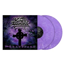 KING DIAMOND · The Graveyard | PURPLE RED WHITE MARBLED 2LP (Heavy Metal Vinyl) · Bild 2