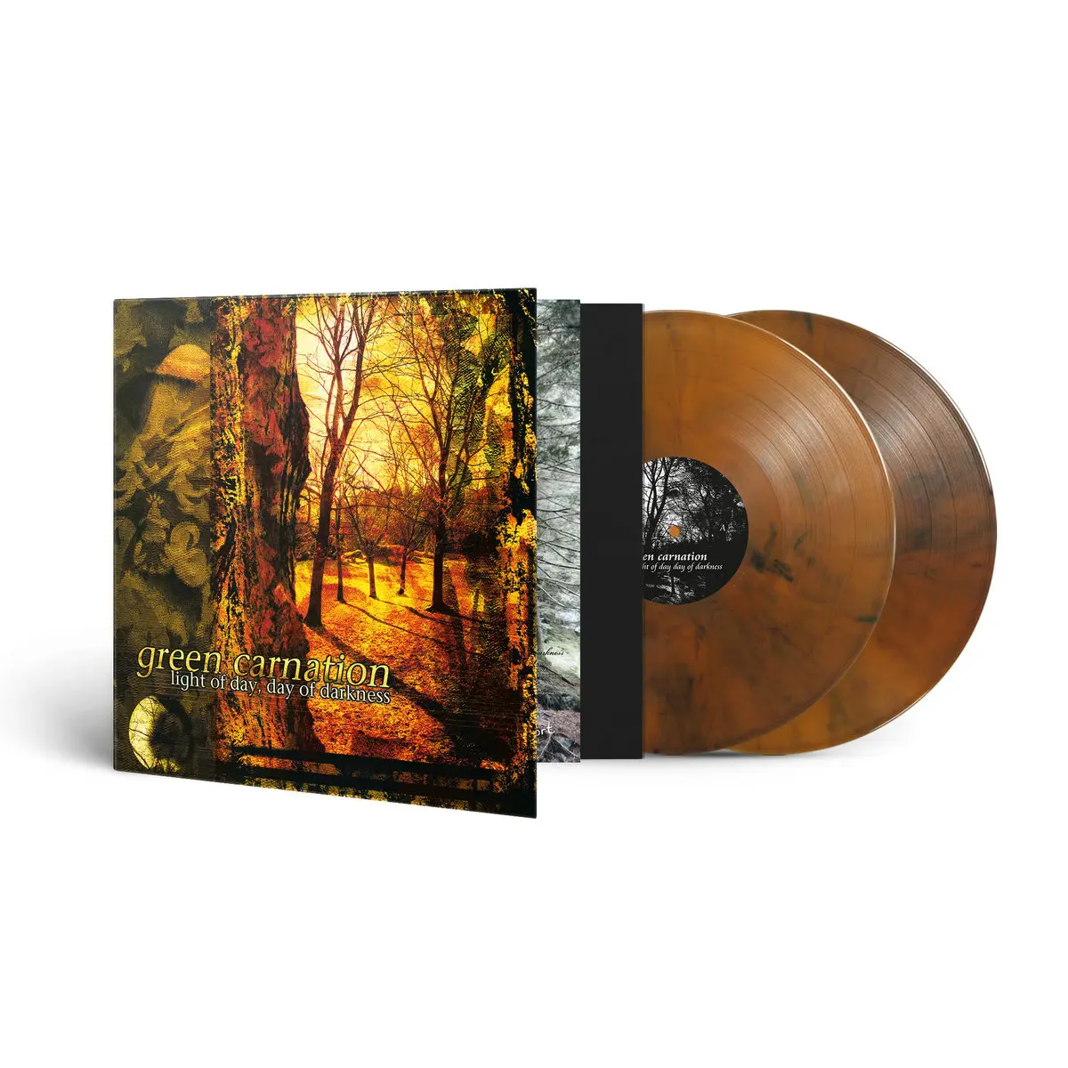 GREEN CARNATION · Light Of Day, Day Of Darkness | ORANGE/BLACK MARBLED 2LP (Progressive Metal Vinyl) · Bild 3