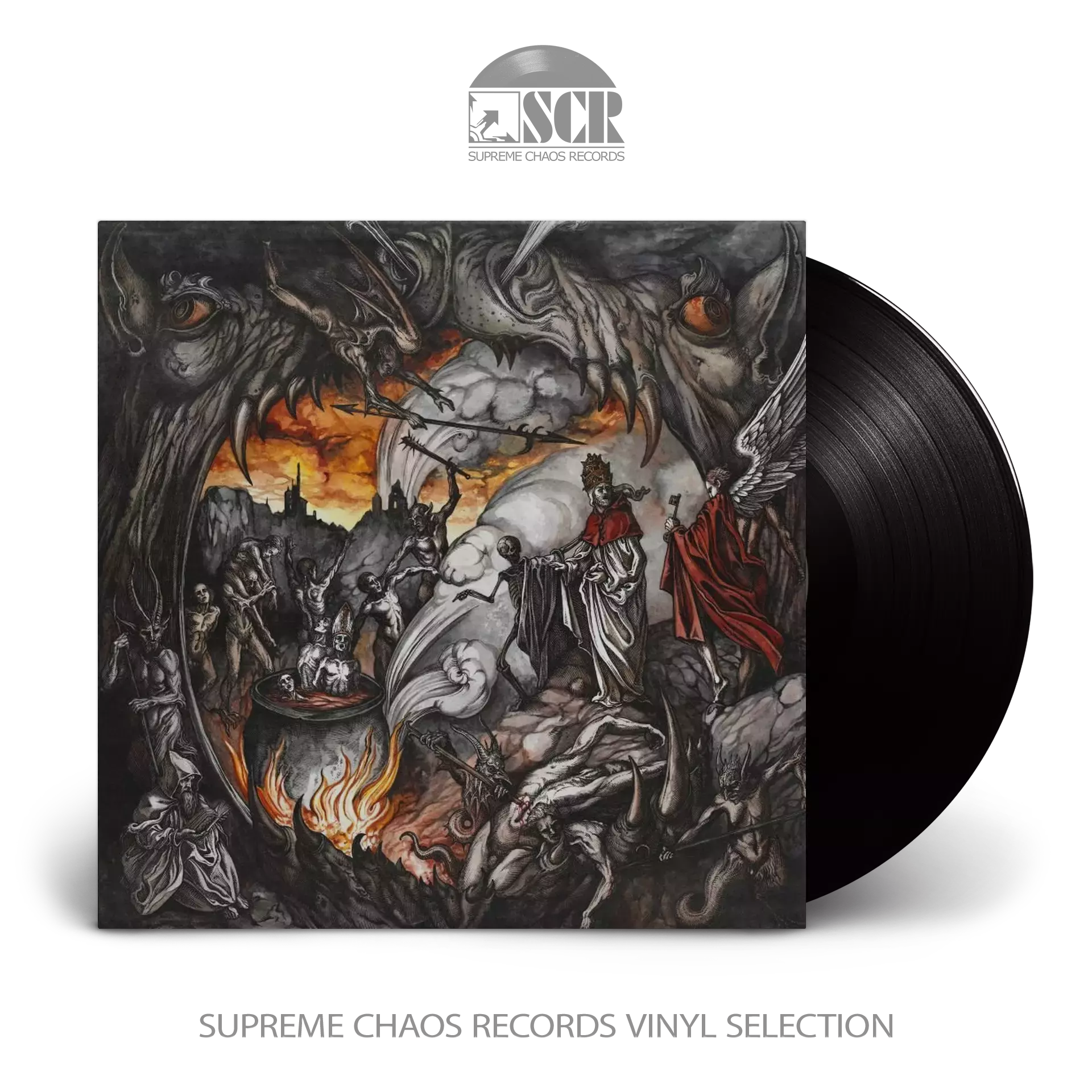 WHOREDOM RIFE · Winds Of Wrath | BLACK LP (Black Metal Vinyl)