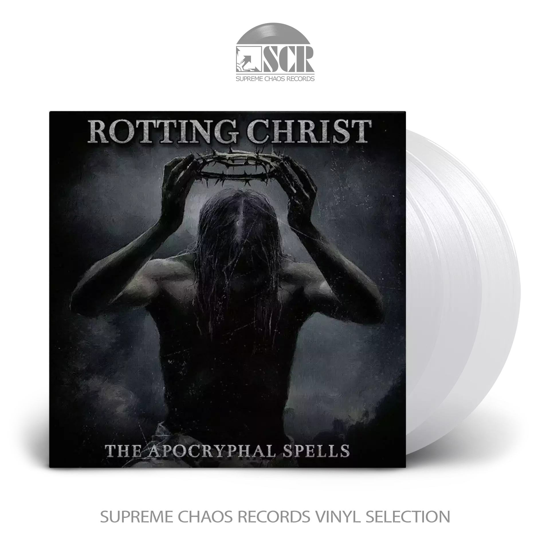 ROTTING CHRIST · The Apocryphal Spells | CRYSTAL TRANSPARENT 3LP (Black Metal Vinyl)