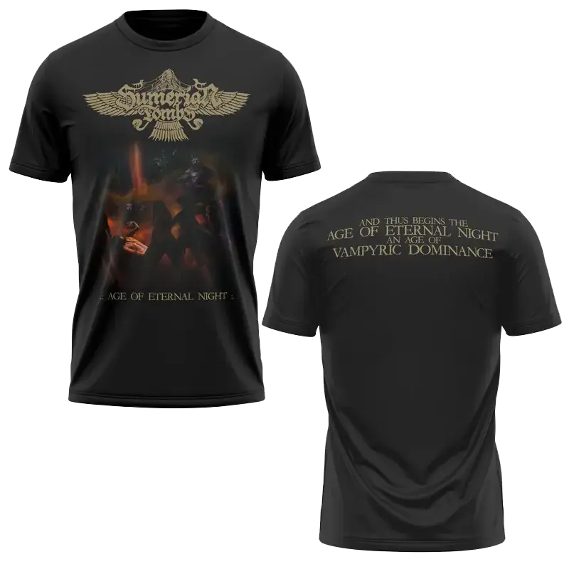 SUMERIAN TOMBS · Age Of Eternal Night | T-SHIRT (Black Metal/Death Metal Clothes)