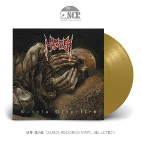 MASTER · Saints Dispelled | GOLD LP (Death Metal Vinyl)
