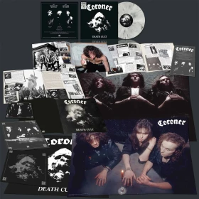 CORONER - Death Cult [WHITE/BLACK MARBLED LP] (Thrash Metal Vinyl) · Bild 2