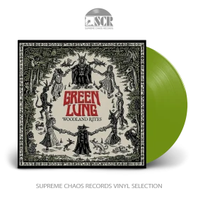 GREEN LUNG · Woodland Rites | OLIVE LP (Stoner Rock/Doom Metal Vinyl)