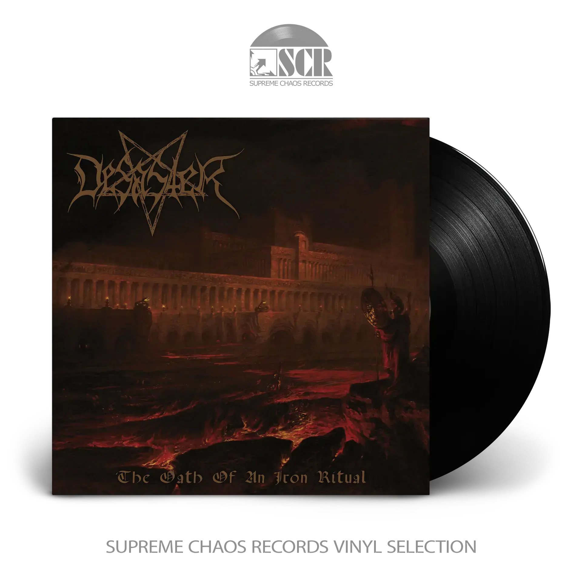 DESASTER - The Oath Of An Iron Ritual · BLACK LP DESASTER - The Oath Of An Iron Ritual · BLACK LP (Thrash Metal Vinyl)
