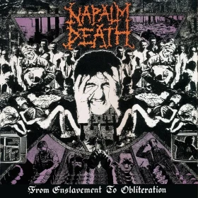 NAPALM DEATH · From Enslavement To Obliteration | WHITE LP (Grindcore/Death Metal Vinyl) · Bild 1
