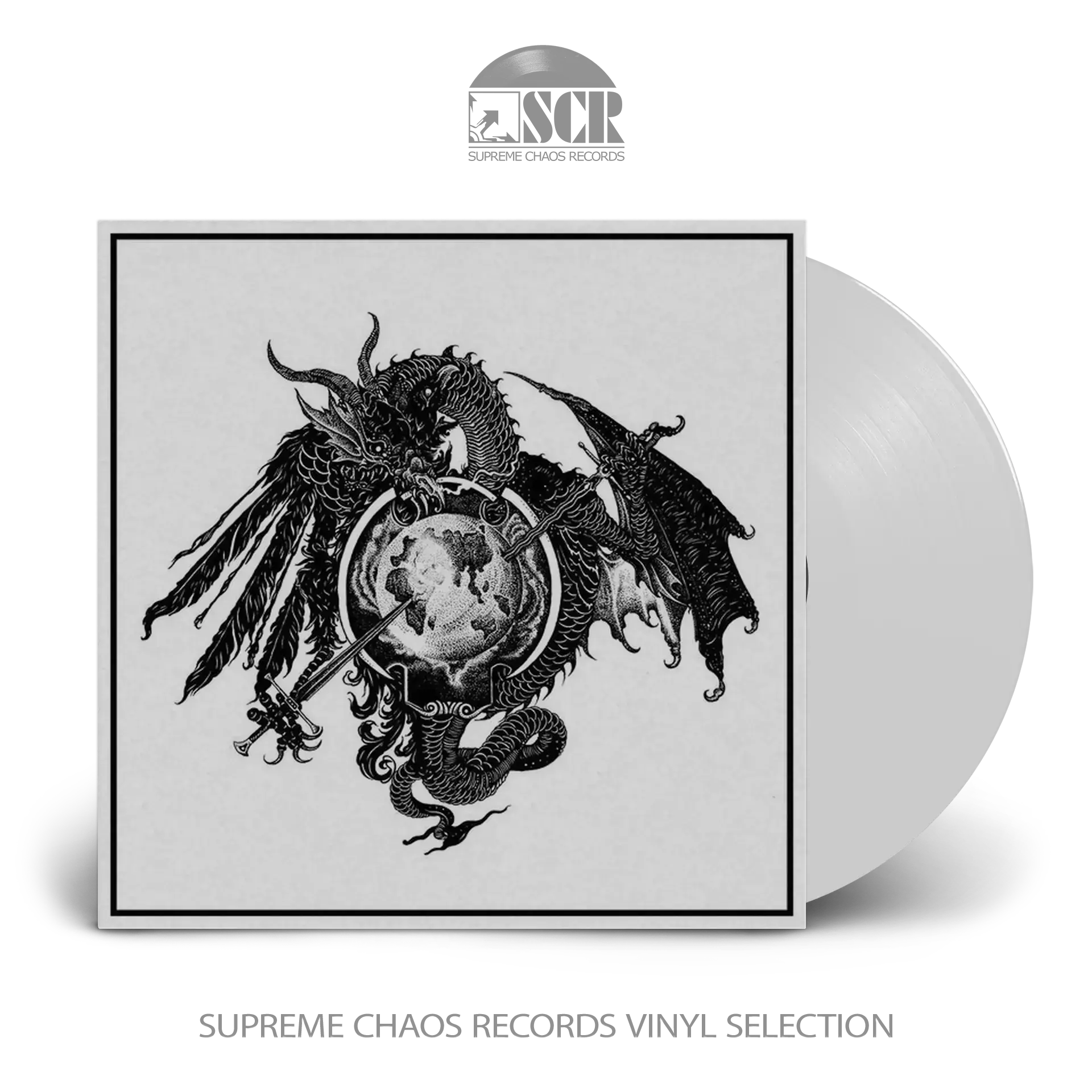 KJELD/WEDERGANGER · Split | WHITE LP (Black Metal Vinyl)