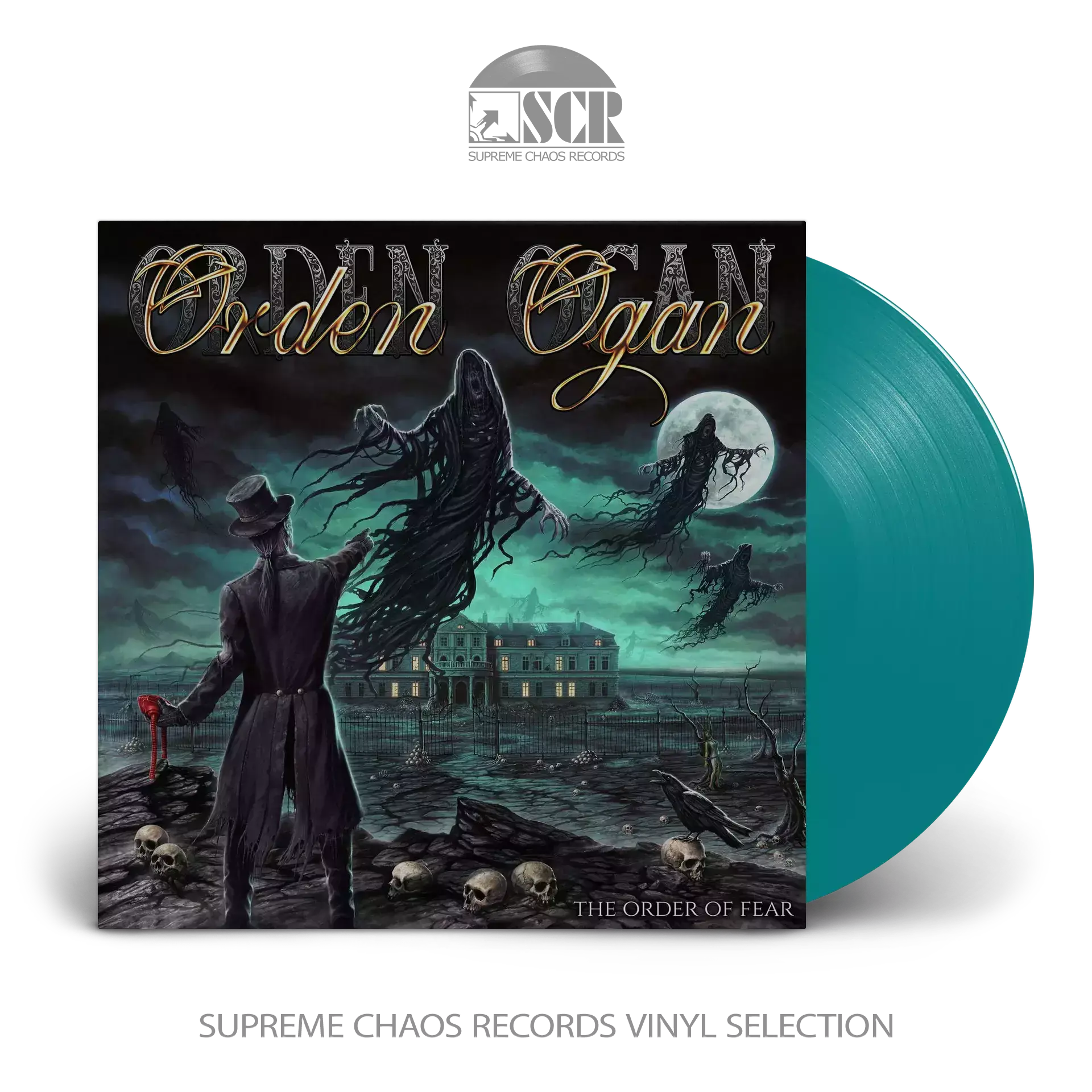 ORDEN OGAN · The Order Of Fear | CLEAR TURQUOISE LP (Power Metal Vinyl)
