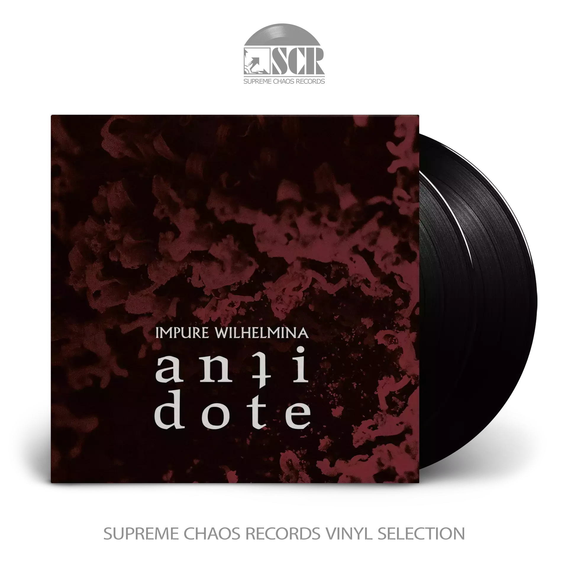 IMPURE WILHELMINA · Antidote | BLACK DLP (Progressive Metal Vinyl)