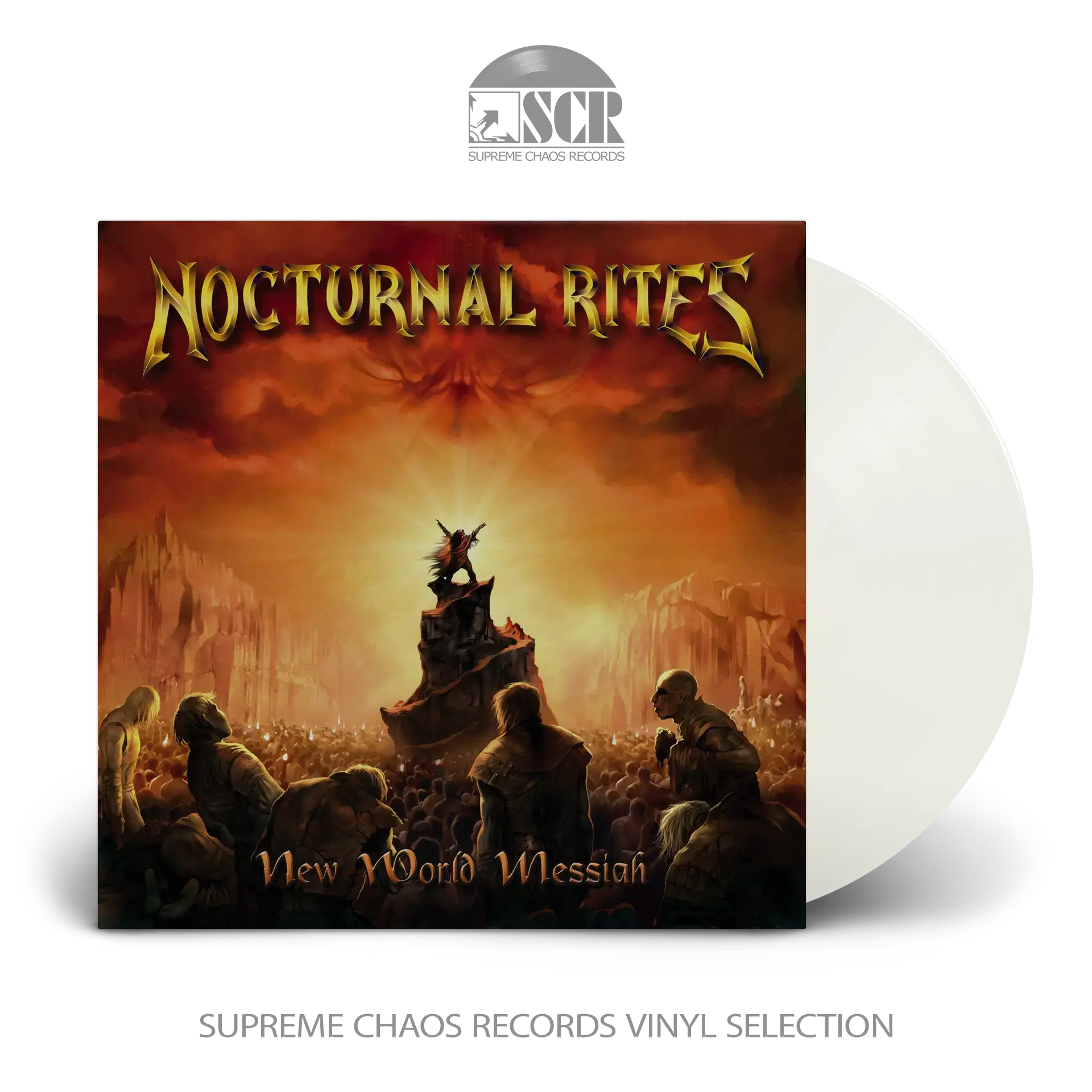 NOCTURNAL RITES - New World Messiah (Re-Release) [CLEAR LP] (Heavy Metal Vinyl)