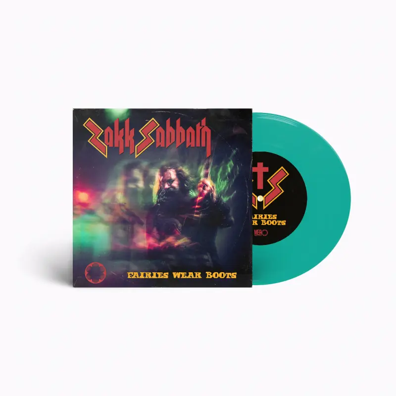 ZAKK SABBATH · Fairies Wear Boots | MINT GREEN 7" EP (Heavy Metal Vinyl)