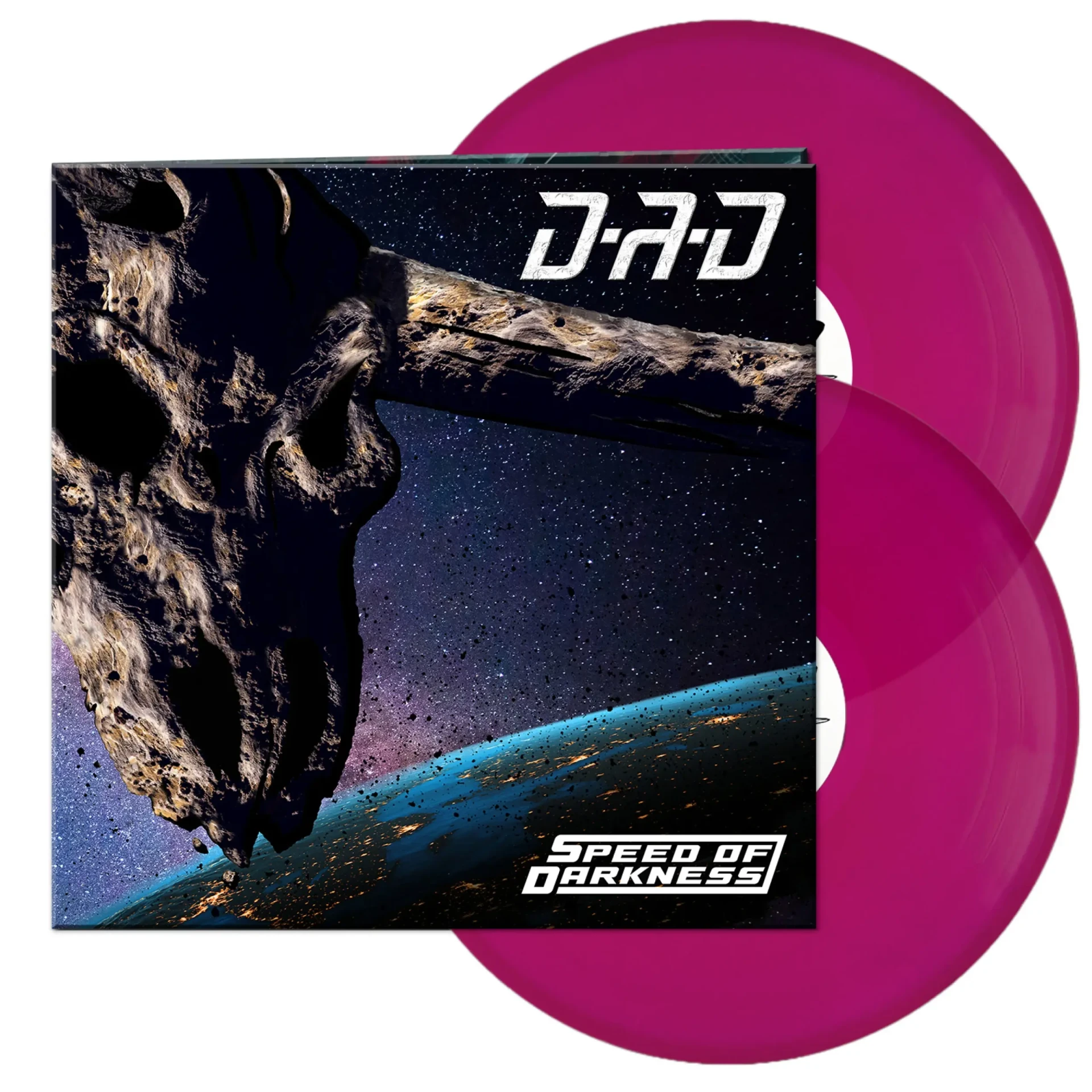 D-A-D · Speed of Darkness | CLEAR MAGENTA DLP (Hard Rock Vinyl)