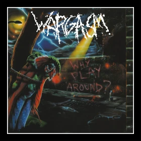 WARGASM · Why Play Around? | BLACK/BLUE LP (Thrash Metal Vinyl) · Bild 1