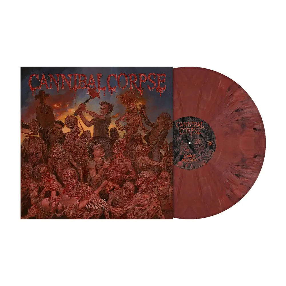 CANNIBAL CORPSE · Chaos Horrific | BURNED FLESH LP (Death Metal Vinyl)
