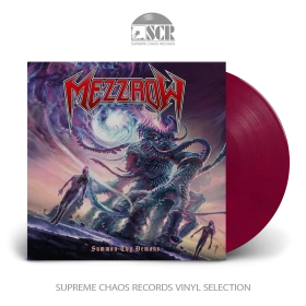MEZZROW · Summon Thy Demons | RED/BLUEMARBLED LP (Thrash Metal Vinyl)