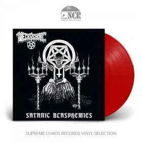 NECROPHOBIC · Satanic Blasphemies | RED LP (Death Metal Vinyl)