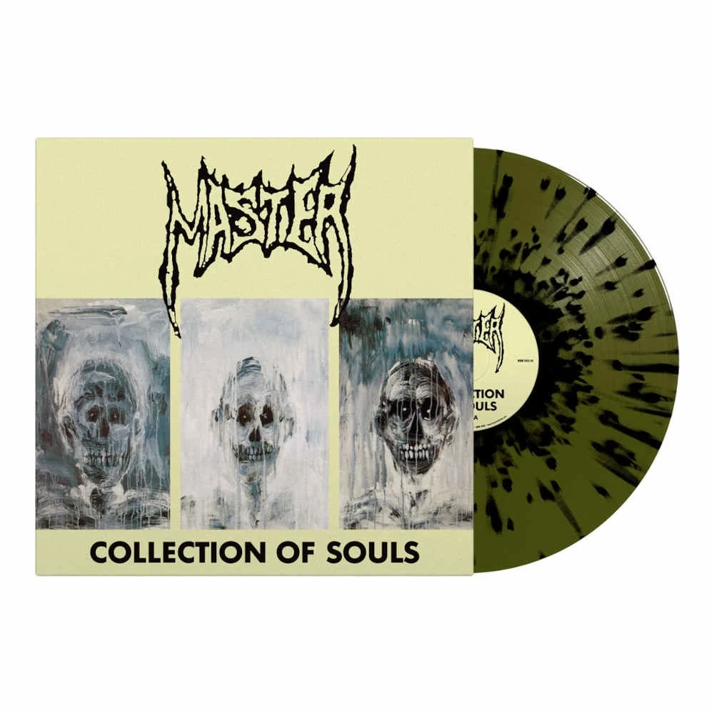 MASTER · Collection Of Souls | SWAMP GREER/BLACK SPLATTER LP (Death Metal Vinyl)