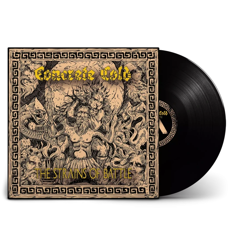 Concrete Cold · The Strains Of Battle | Black LP
