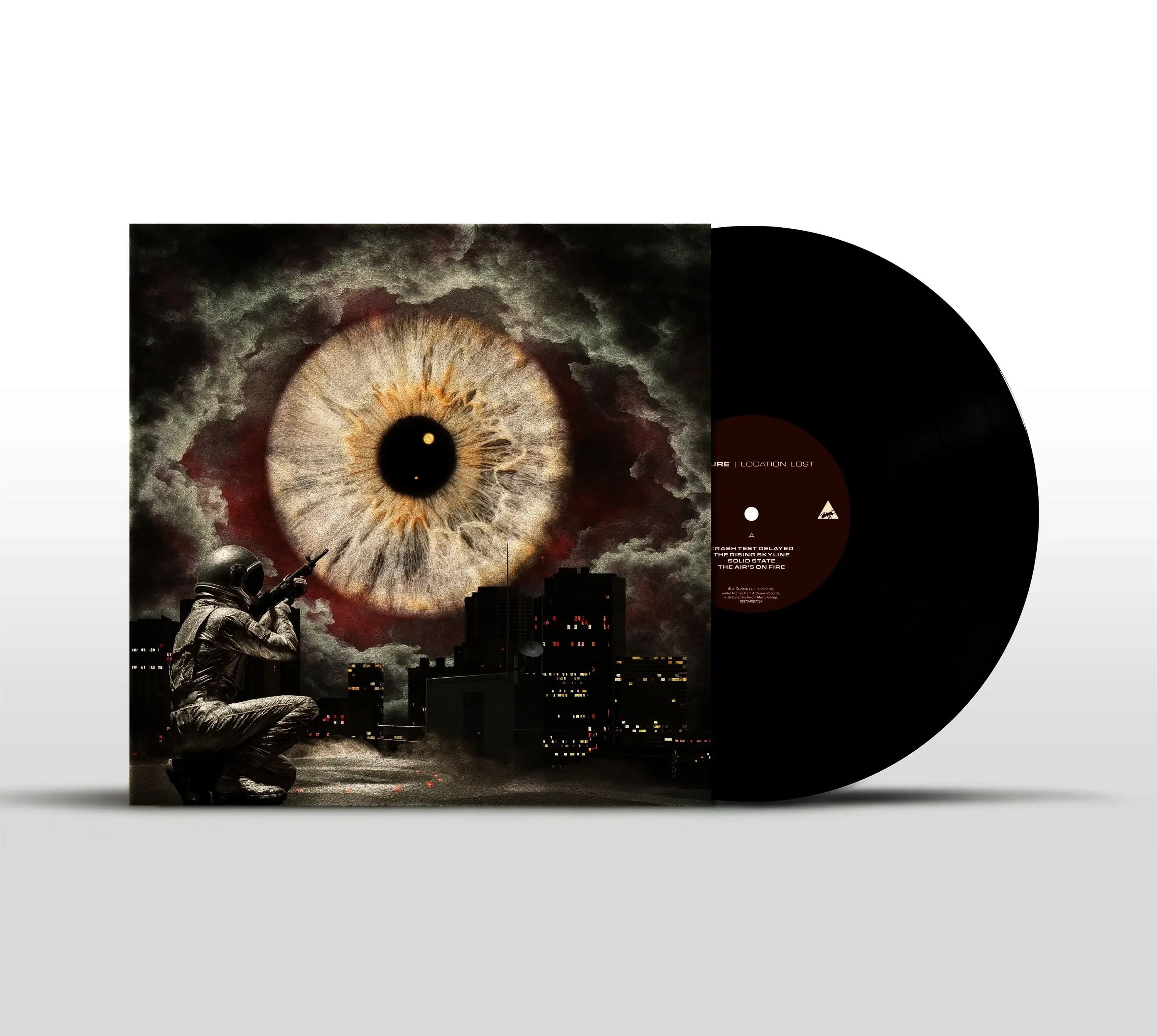 FAILURE · Location Lost | BLACK LP (Progressive Rock Vinyl) · Bild 2