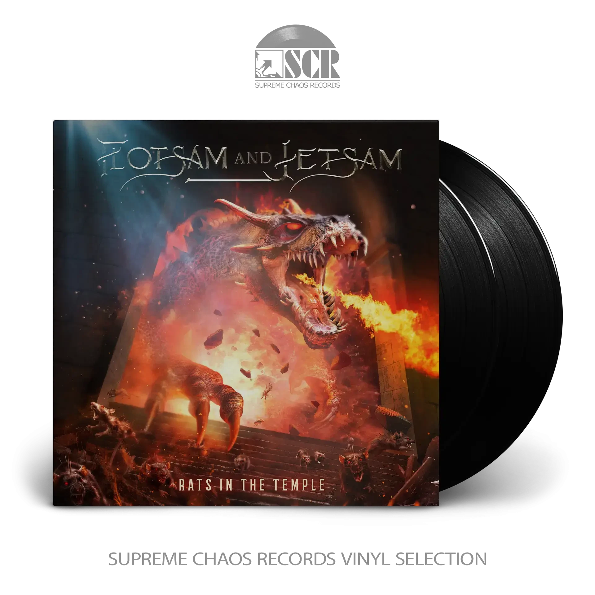FLOTSAM AND JETSAM · Rats in the Temple | BLACK 2LP (Thrash Metal Vinyl)