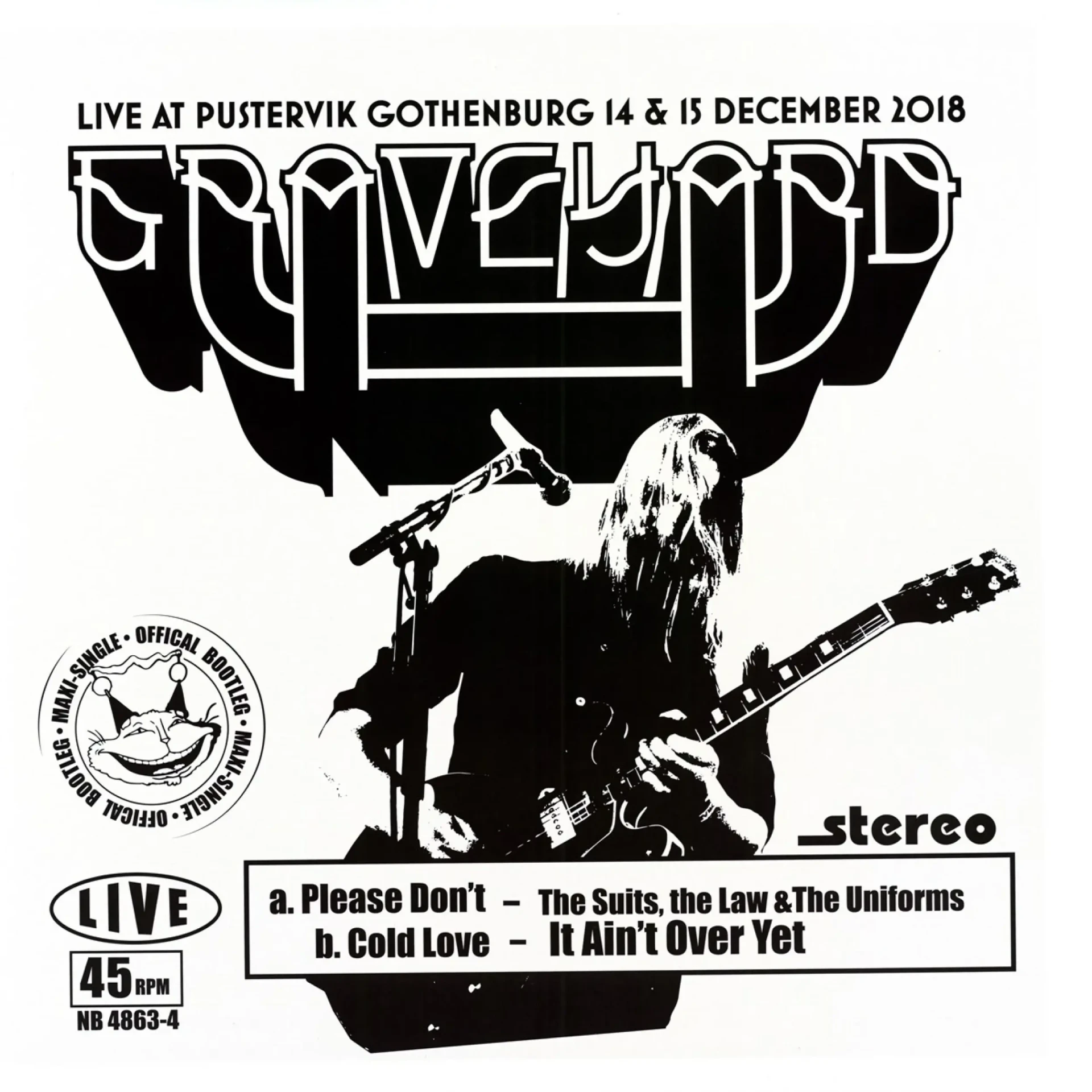 GRAVEYARD - Live At Pustervik [BLACK LP] (Hard Rock Vinyl) · Bild 1