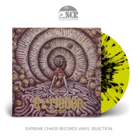 GORLEBEN · Menetekel | YELLOW/BLACK SPLATTER LP (Death Metal/Doom Metal/Black Metal Vinyl)