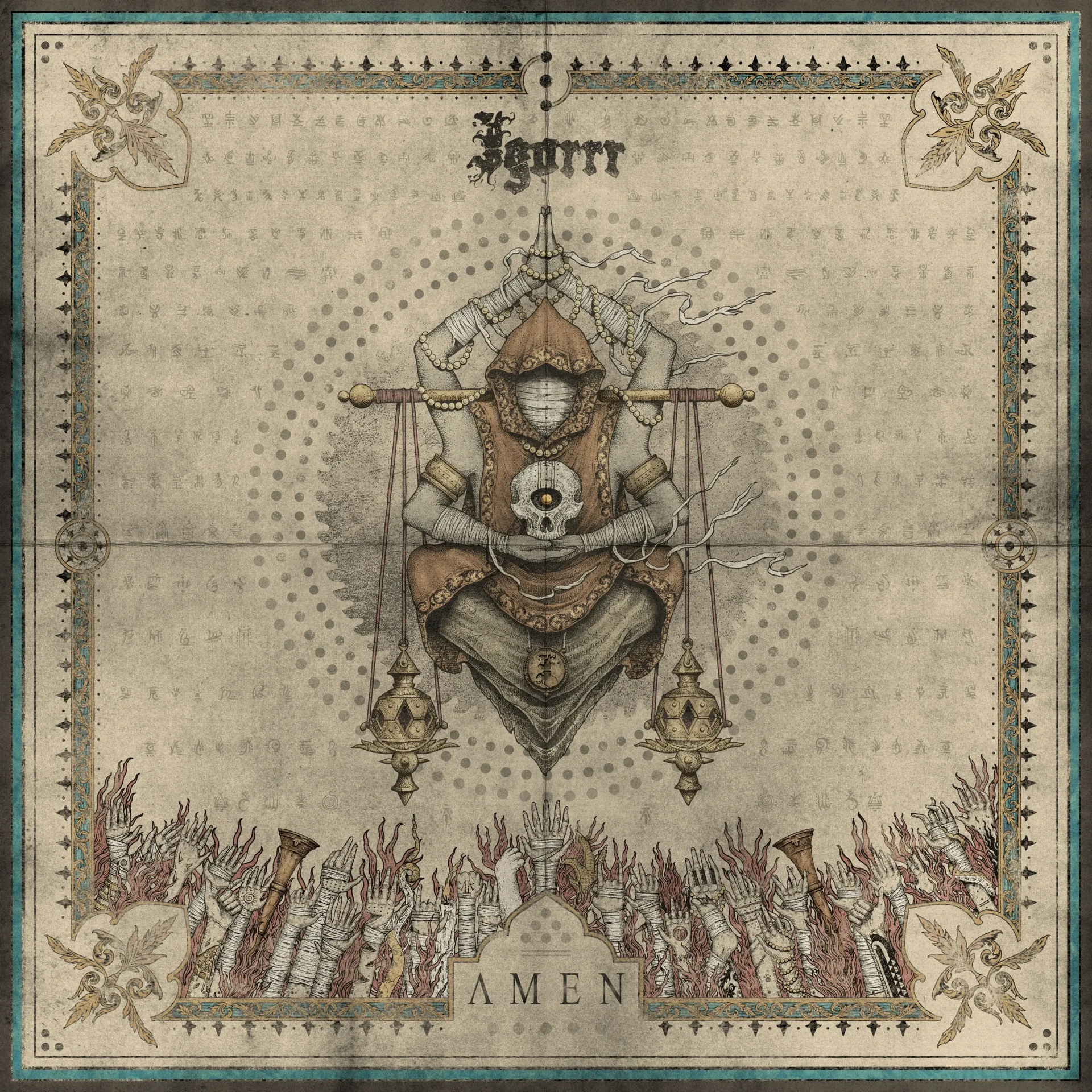 IGORRR · Amen | GOLD LP (Experimental Metal Vinyl) · Bild 1