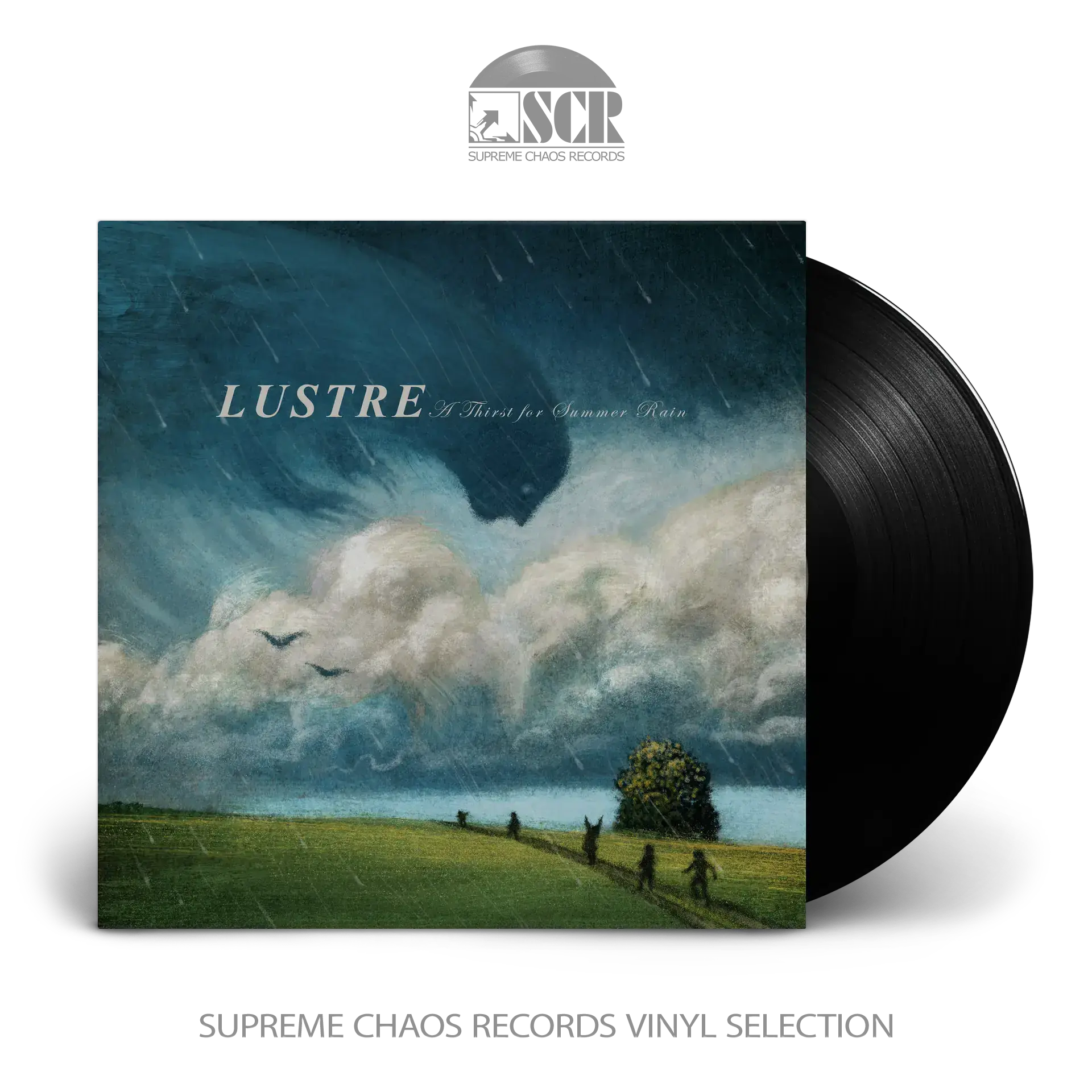 LUSTRE · A Thirst For Summer Rain | BLACK LP (Black Metal/Ambient Vinyl)
