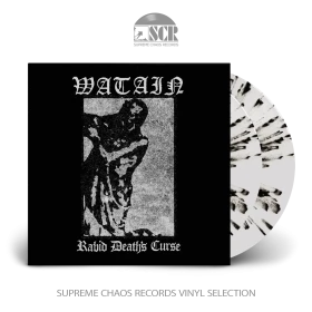 WATAIN · Rabid Death's Curse (B-Stock) | WHITE/BLACK SPLATTER 2LP (Black Metal Vinyl)