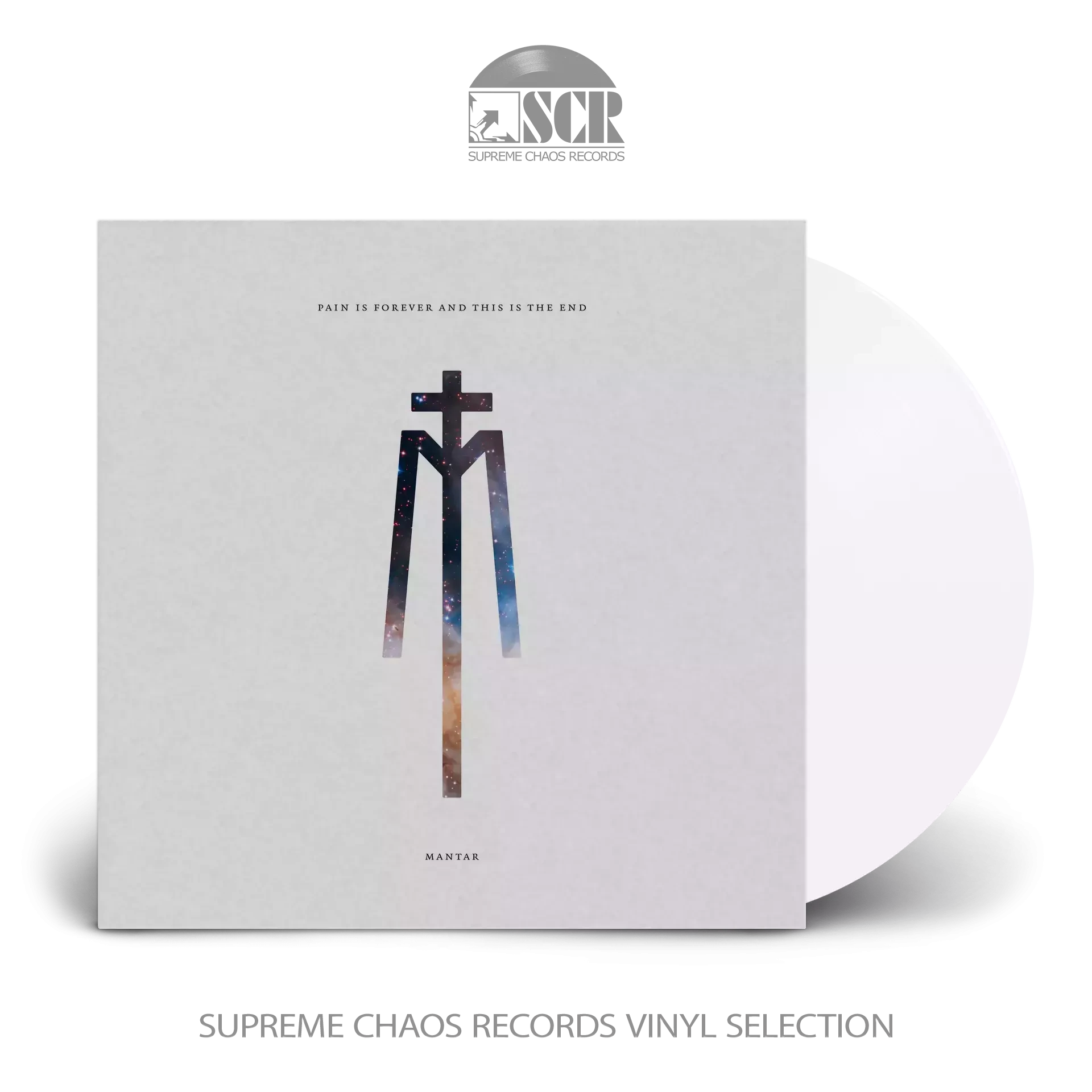 MANTAR · Pain Is Forever And This Is The End | WHITE LP (Death Metal Vinyl)