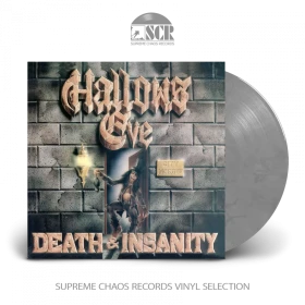 HALLOWS EVE · Death And Insanity | GREY LP (Thrash Metal Vinyl)