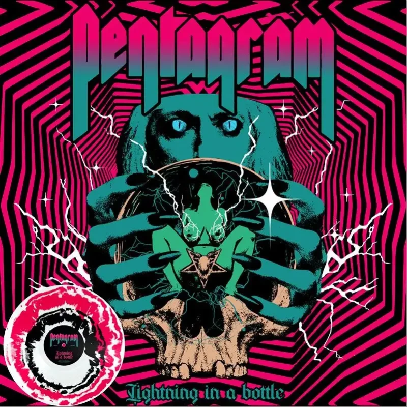 Pentagram · Lightning In A Bottle | WHITE/MAGENTA/BLACK LP
