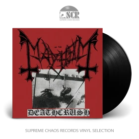 MAYHEM · Deathcrush (Re-Release) | BLACK LP (Black Metal Vinyl)