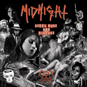 MIDNIGHT · Steel, Rust and Disgust | PICTURE DISC LP (Black Metal/Heavy Metal Vinyl) · Bild 2
