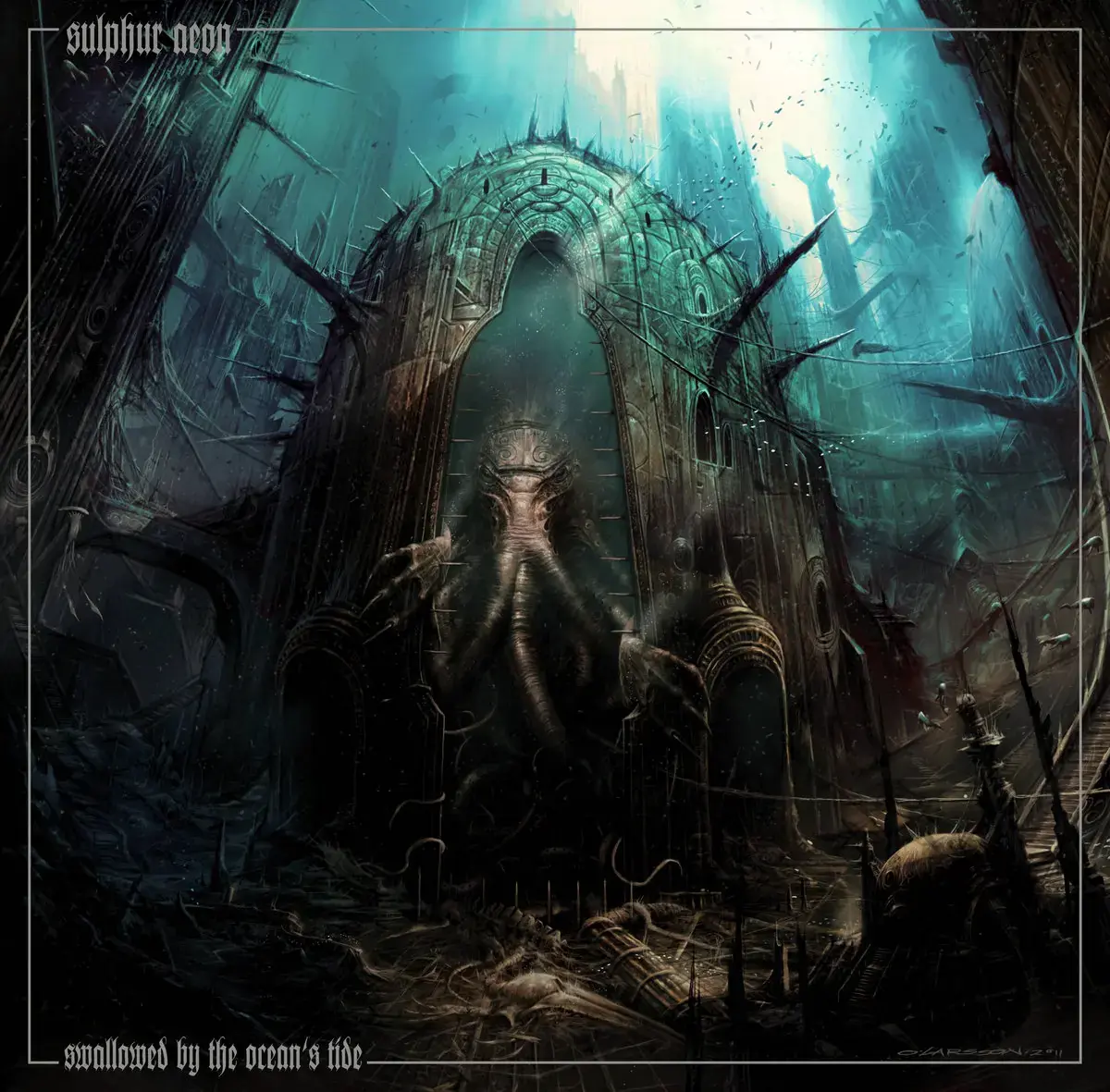 SULPHUR AEON · Swallowed By The Ocean's Tide (Re-Release) | DIGIPAK CD (Death Metal CDs)