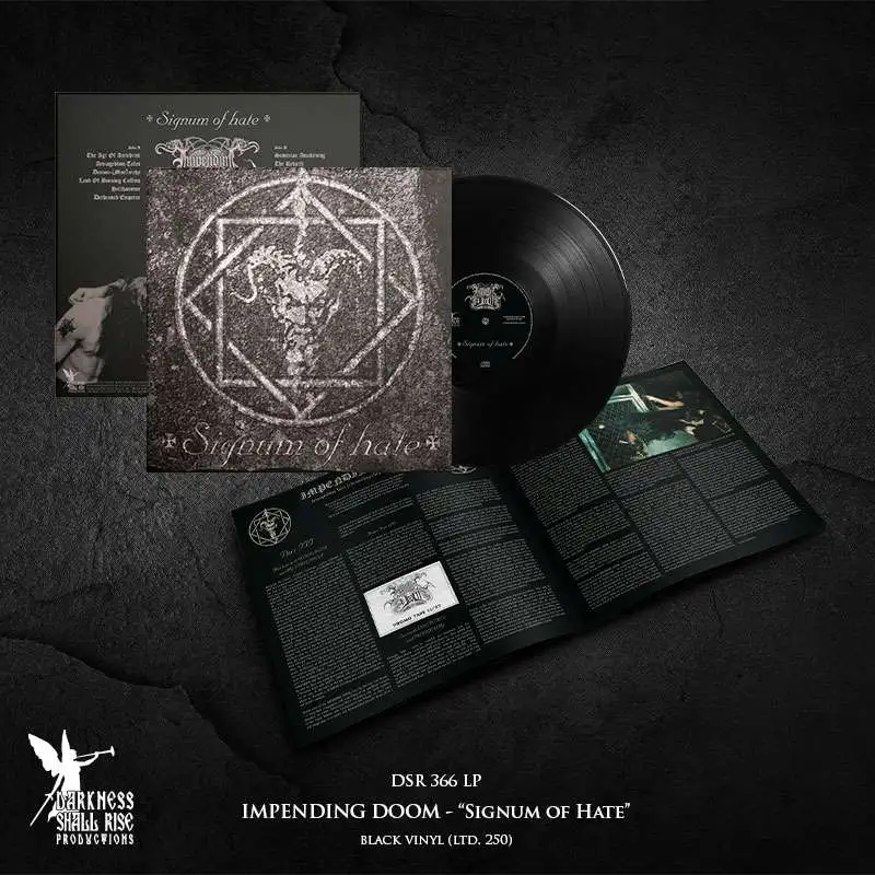 IMPENDING DOOM · Signum of Hate | BLACK LP (Black Metal/Death Metal/Thrash Metal Vinyl) · Bild 2