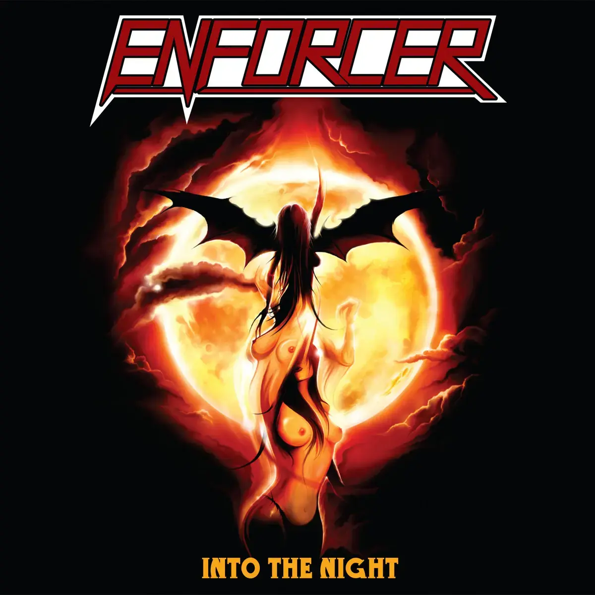ENFORCER · Into The Night | BLUE/BLACK LP (Heavy Metal Vinyl) · Bild 1